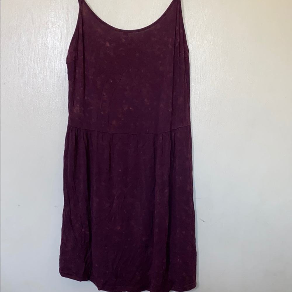 POL burgundy dress